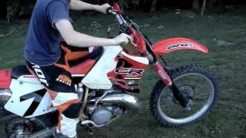 Chris Carl and Mikey motocross