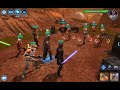 (Swgoh) Star Wars Galaxy of Heroes - Batallas del Lado Luminoso - Geonosis 3-F