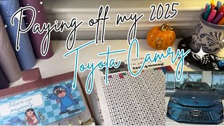2025 TOYOTA CAMRY PAYOFF