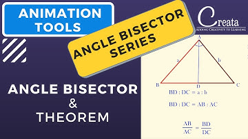 Angle Bisector of Triangle  & Angle Bisector Theorem Proof | Angle Bisector Series | CREATA CLASSES