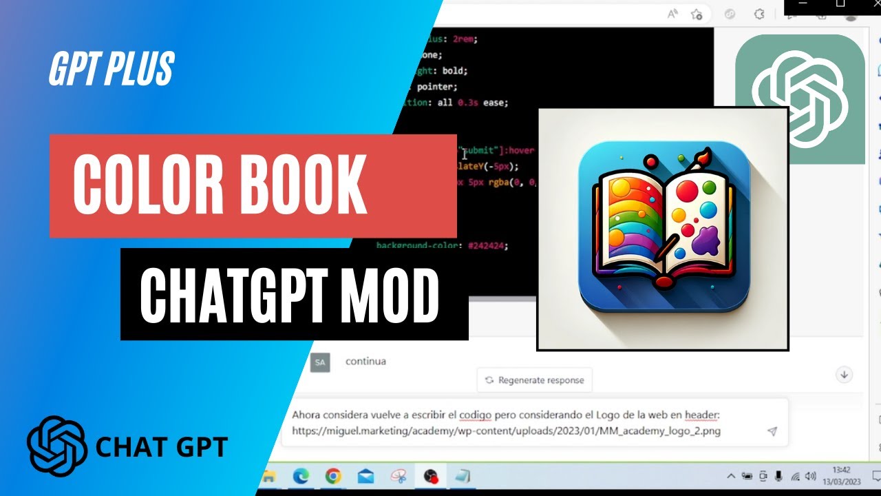 Coloring Book Hero 🎨: ChatGPT Mods y Plugins | Curso Gratis - YouTube