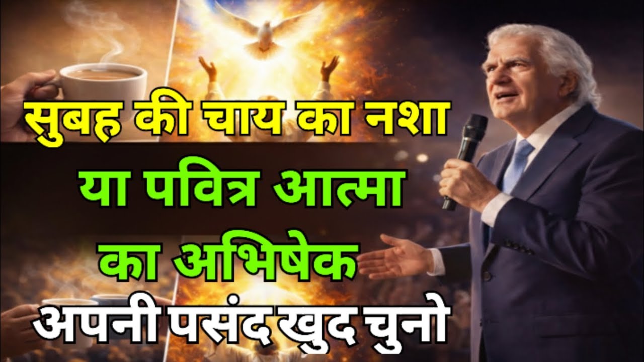 क्या आपकी सुबह चाय से शुरू होती है या पवित्र आत्मा से?