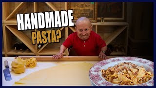 Learning How to Make Pasta From Scratch! (Delicious)