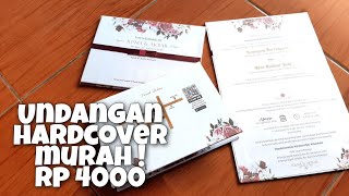 Review Undangan Nikah Hard Cover Murah Beli di Shopee