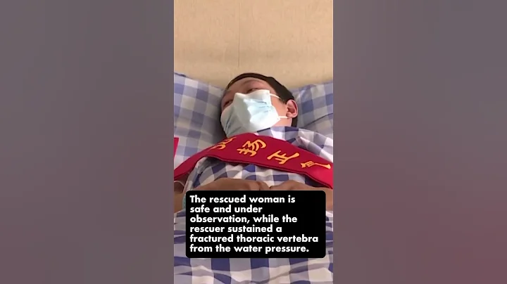 Man jumps off bridge to save woman