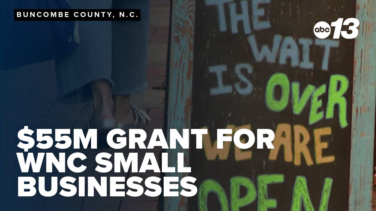 $55M grant to WNC small businesses