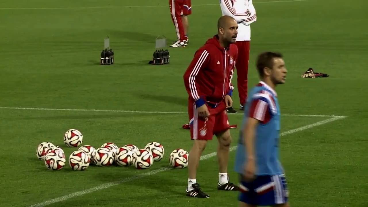 Development of Guardiola's 4v4+3 Juego de Posicion
