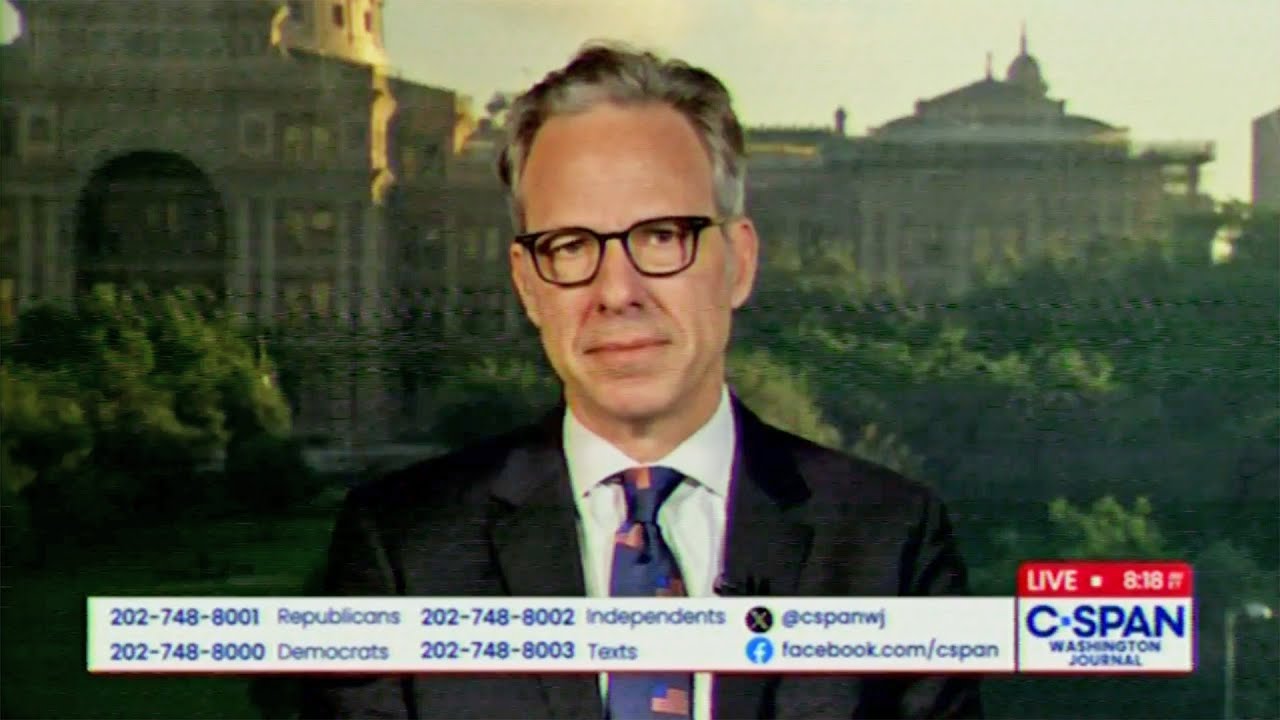 CSPAN caller CONFRONTS Jake Tapper over Trump’s health & brain