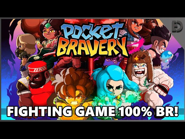 JOGO DE LUTA BRASILEIRO! Pocket Bravery no Steam Deck é imperdível! #p