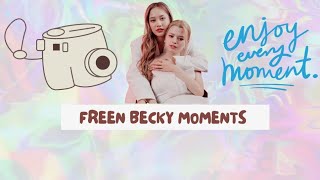 Some happy moments of freenbecky on their IG live #becca #freen #freenbeck