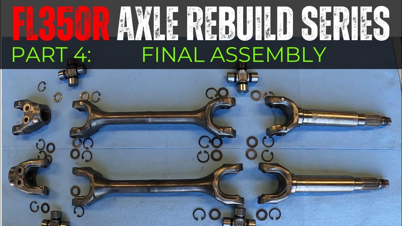 FL350R Axle UJoints Part Four Final Assembly YouTube