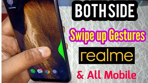 Both Side Swipe Up Gestures For Realme, OPPO & All Mobile | Full Screen Gestures