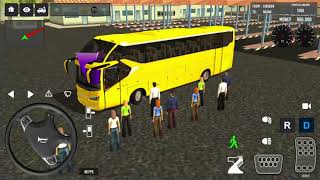 Bus Simulator Indonesia 2024 Volcano Eruption Escape Challenge Android Gameplay screenshot 5