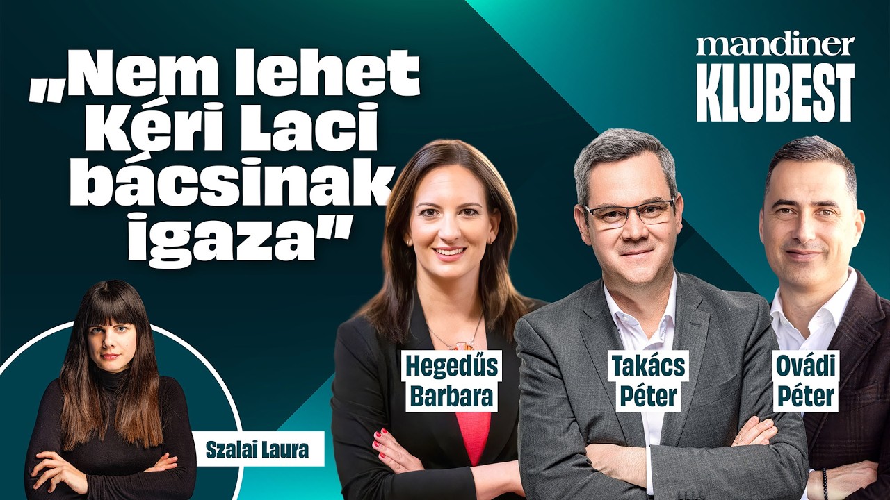 Takács Péter: „Nem érdemes a bizonytalanra rátolni az összes zsetont”