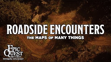 Roadside Encounters | animated maps | battlemaps for D&D and tabletop roleplaying games