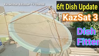 Kazsat 3 6Ft Dish Update Dish Fitter Kazsat 3 5 East Otau Tv