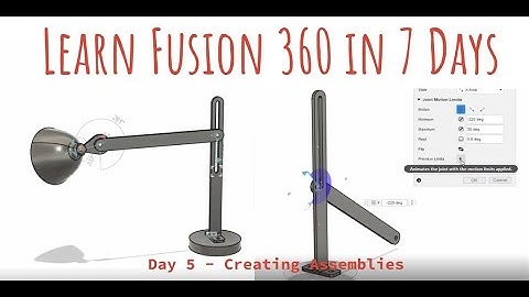 Beginners Tutorial: Learn Fusion 360 in 7 days  - 2025 Edition | Day 5 -  Creating Assemblies
