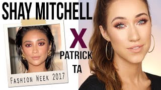 SHAY MITCHELL INSPIRED FALL MAKEUP TUTORIAL | Patrick Ta Fashion Week 2017