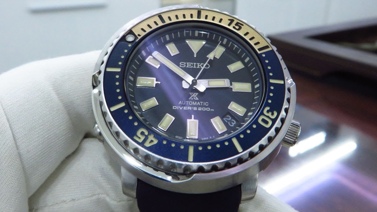 SEIKO Prospex SRPF81K1 Tuna Safari Diver's 200m - YouTube