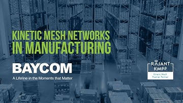 Wireless Mesh Networks for Manufacturing | BAYCOM