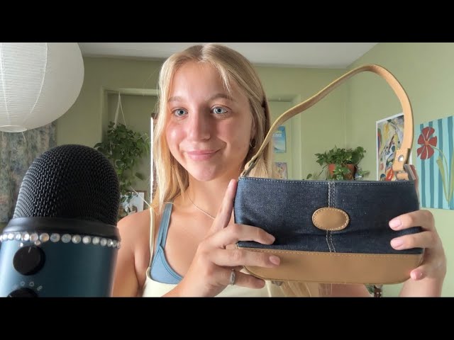 ASMR: my Tingly Bag Collection (I have 18 purses) 👜😅