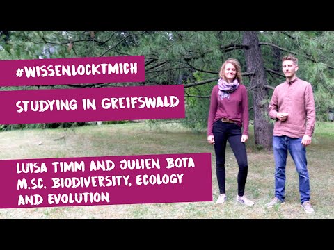 Studying in Greifswald  - Biodiversity, Ecology and Evolution