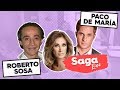 #SagaLive el cantante Paco de María, el actor Roberto Sosa y mesa de encuestadores con Adela Micha