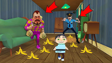 Dark Riddle Mod Menu| NEW MOD_ Giant neigbor_ Giant Police man _ PART 24 #darkriddle #modmenu