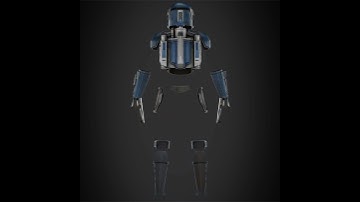Bo-Katan Armor + Jetpack + Pistol 3D printable model | replica | prop | cosplay | stl | print file