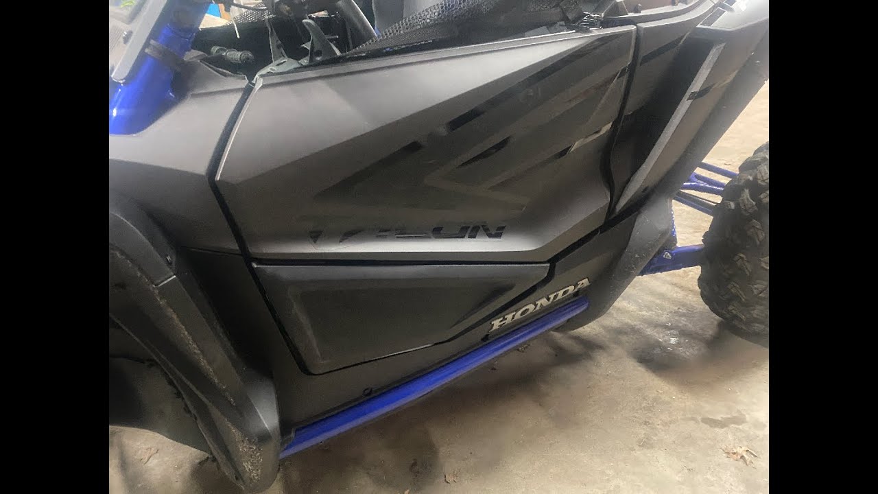 Honda Talon Lower Door inserts install
