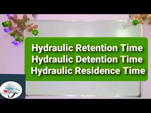 Hydraulic Retention Time