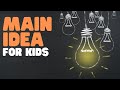 What is the Main Idea? | Main Idea for Kids | Finding the Main Idea in Books and Stories