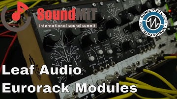 SoundMit 2019: Leaf Audio DIY Eurorack Modules