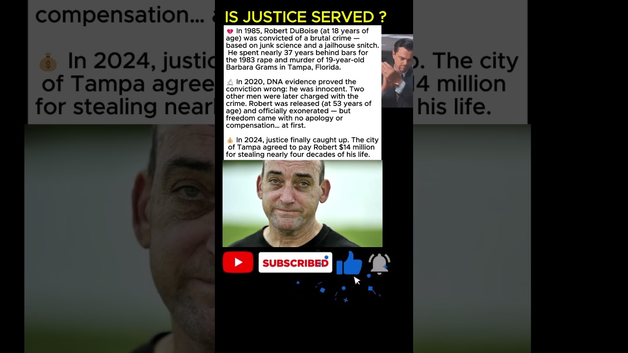 How Robert DuBoise Lost 37 Years For $14 million