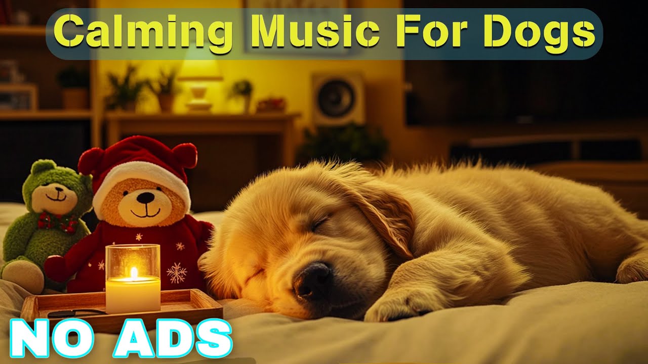 12 HOURS of Relaxing Music For Dogs💖Anti Separation Anxiety Relief🐶Pet music🎵 Deep Sleep
