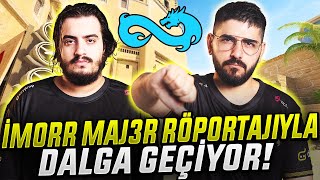 İMORR MAJ3R RÖPORTAJINI DALGAYA ALIRSA! İŞTE O KOMİK ANLAR! Eternal Fire CSGO