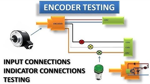 How to check Rotary Encoder?? Testing of Phase A Phase B and Phase Z with panel LED Indicator(HINDI)