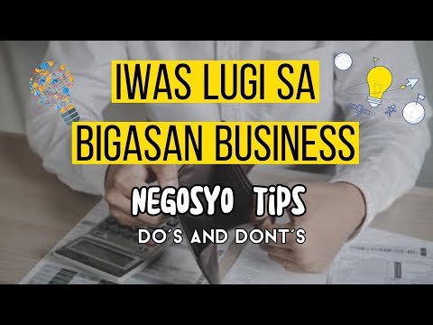 Paraan para maiwasan ang pagkalugi sa bigasan business 