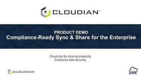 DEMO: Compliance-Ready File Sync & Share