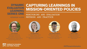 Capturing learnings in mission-oriented policies: Monitoring and evaluation methods and practice