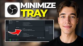 How To Minimize OBS To Tray | Tutorial 2026