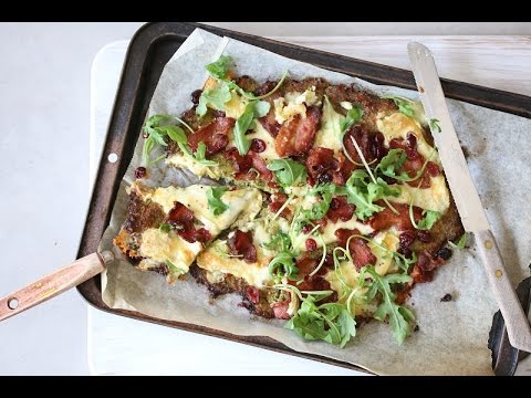 Bacon, Brie & Cranberry Broccoli Pizza