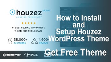 How to Install Houzez WordPress Theme |  Free Download