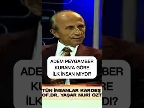 Kur'an'a göre Adem peygamber bize anlatıldığı gibi ilk insan mıydı? #hzadem #adem