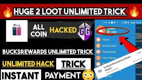 😳Par Gmail 88Rs ! New Biggest Bug Loot Offer | Bucksrewards App one device Unlimited Trick |New 2023