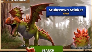 STUBCROWN STINKER — New Rare Dragon | Max Level | Titan - Showcase | Dragons: Rise of Berk