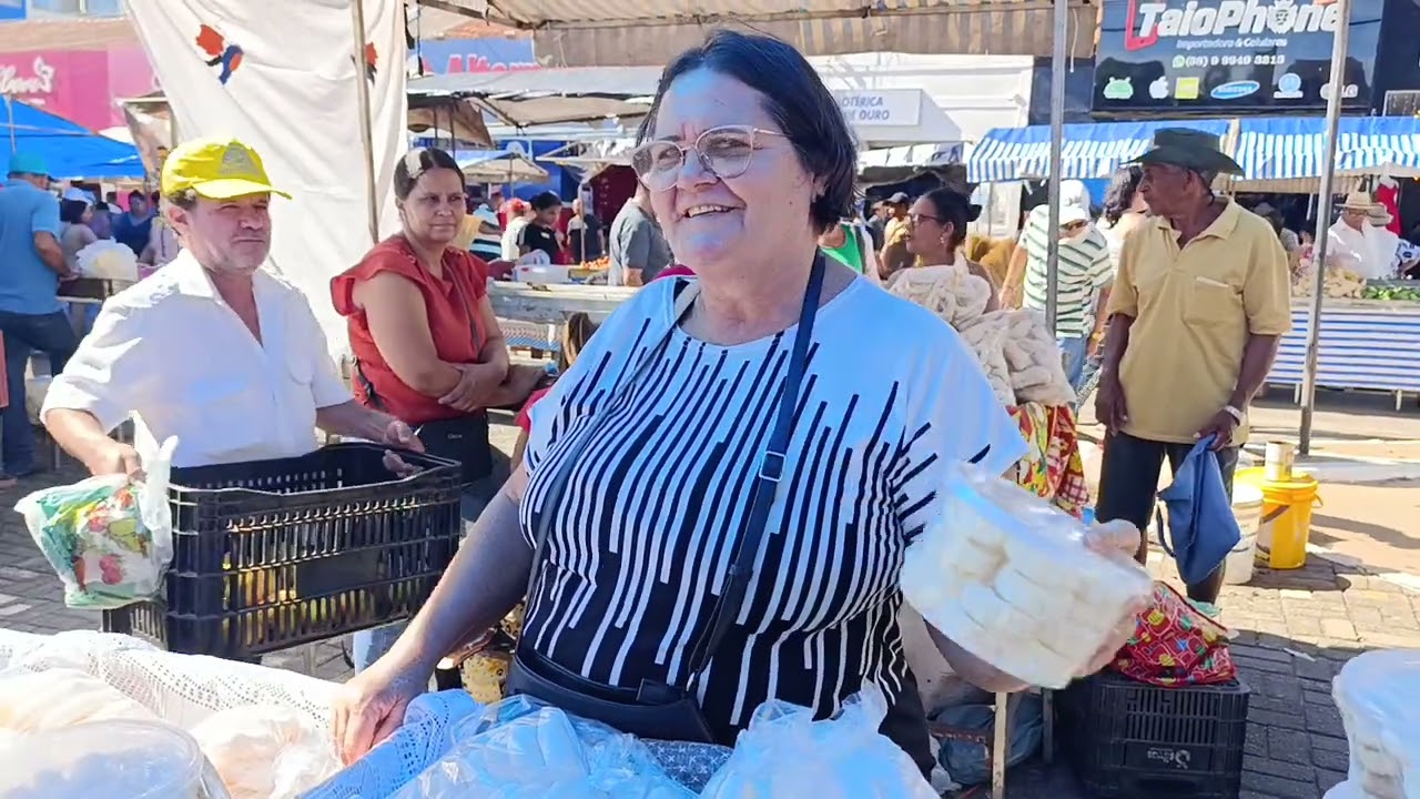 Confiram um pouco da Feira livre de Taiobeiras-MG