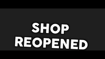 Shop Reopened ✔ Intro by ElementFx [Link in desc.]