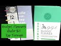 Budget Planners Under $20 Flip Through | Mini Happy Planner | GoGirl Budget Planner