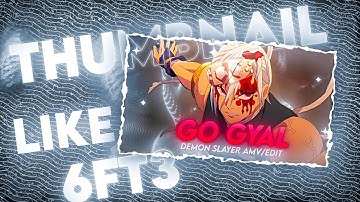 ✨How to make thumbnail like @6ft3 ✨on your phone 📱 (ps cc)